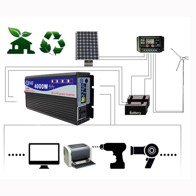 Pure Sine Wave Inverter 12v 22 - огляд і ціна Inverter Pure Sine Wave 60Hz 120V 3000W