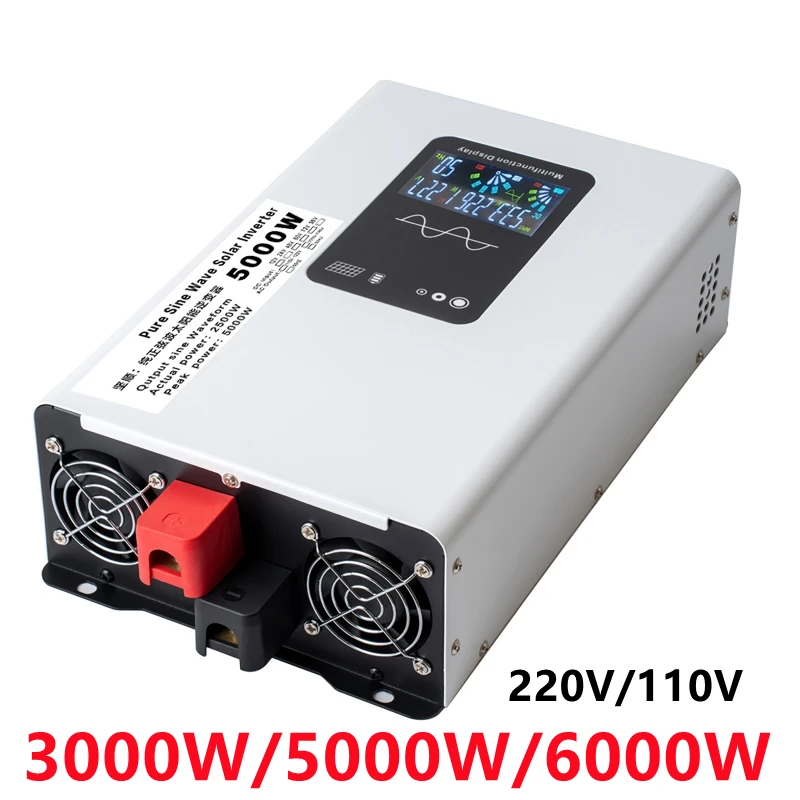 Inverter  Pure Sine Wave 3000W - огляд і ціна Pure Sine Wave Inverter 5000W 48V 220V