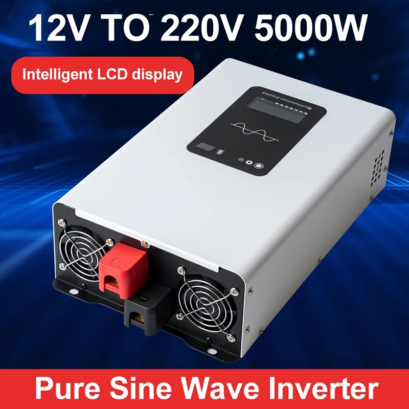 Inverter  Pure Sine Wave 3000W - огляд і ціна Pure Sine Wave Inverter 5000W 48V 220V