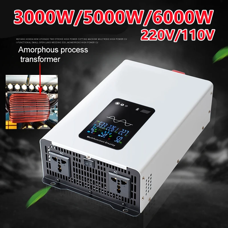 Inverter  Pure Sine Wave 3000W - огляд і ціна Pure Sine Wave Inverter 5000W 48V 220V